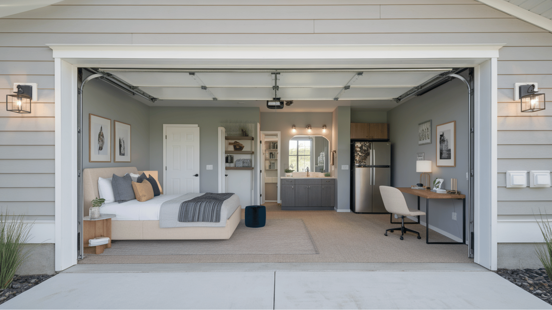 garage with guest suite, perfect for multi-generational living