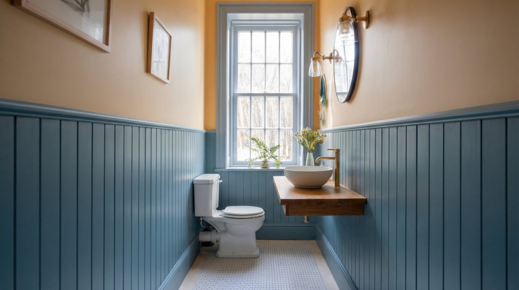 half wall wainscoting