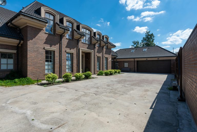 exterior design of a residential or commercial property