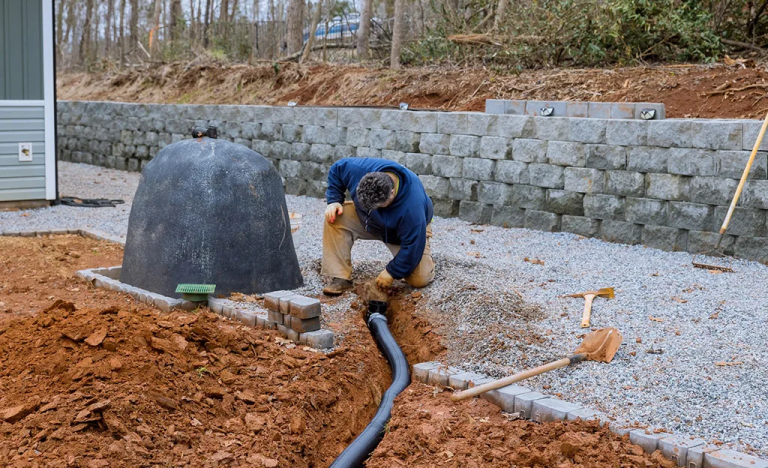 Clogged French Drains