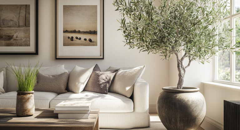 High-End Artificial Olive Trees