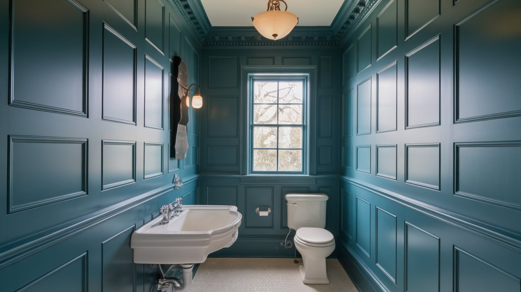 wraparound wainscoting