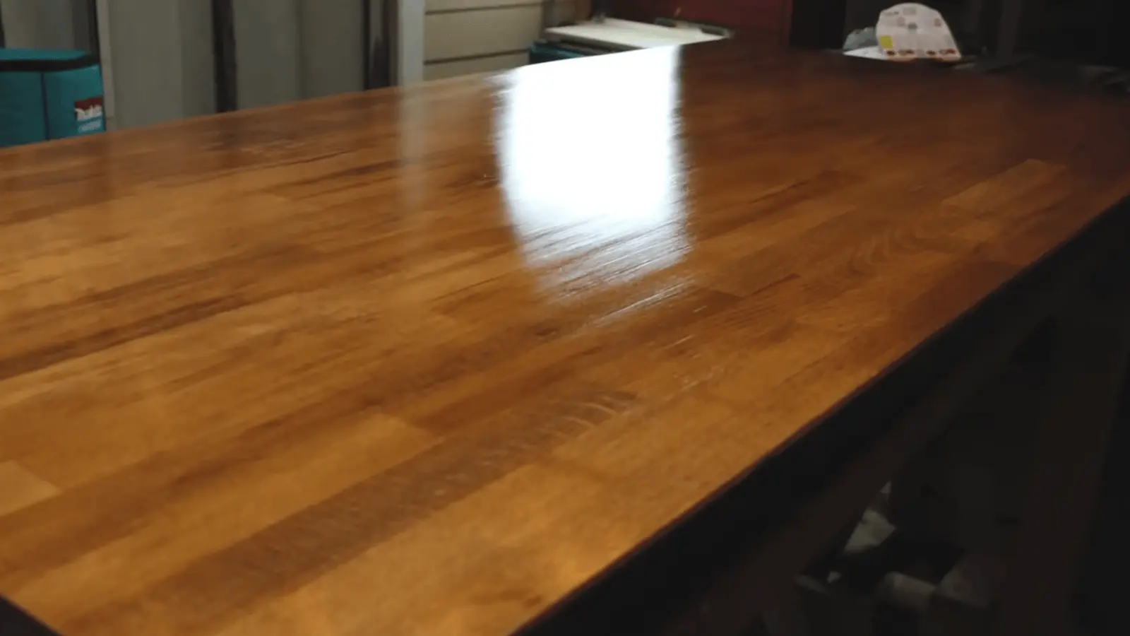 Light sanding between coats before applying next layer