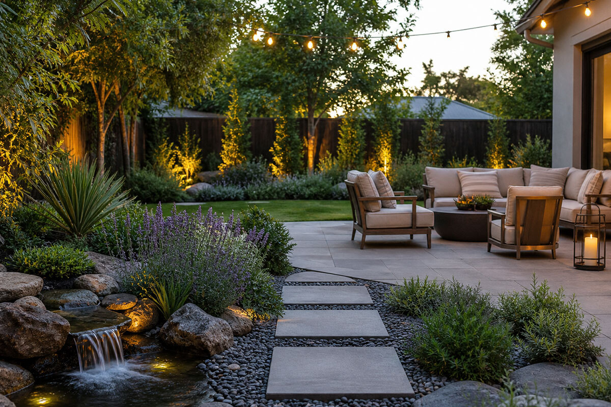 Low-Maintenance Backyard Oasis