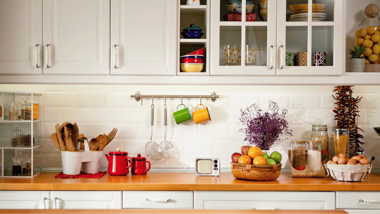 kitchen counter decor featured pic