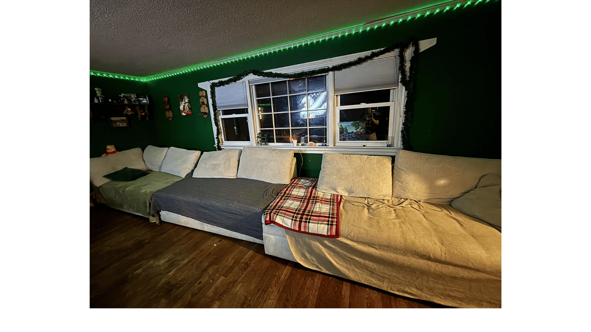 U shaped room layout