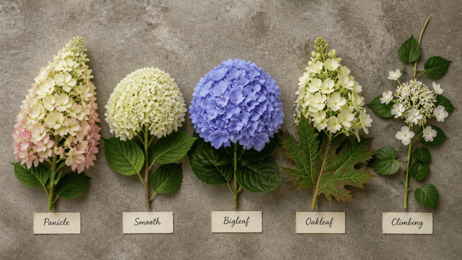hydrangea varietie