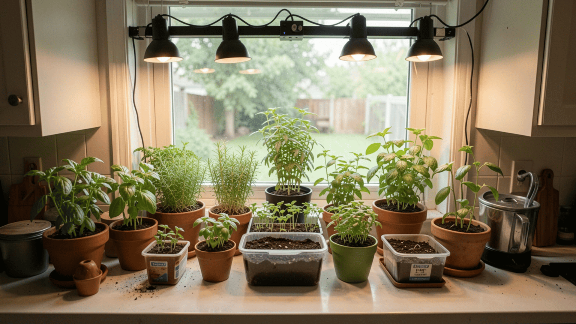 Indoor Herb Garden