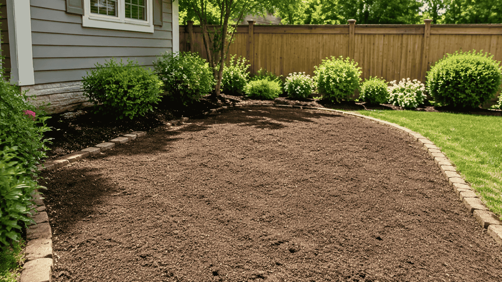 Choosing the right location on how to plant lavender in a sunny backyard garden with prepared soil